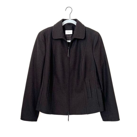 Akris Punto Jackets & Blazers - Akris Punto Wool Angora Zip Up Jacket